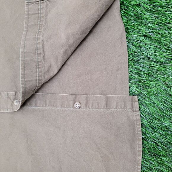 Vintage 90s CARHARTT Rugged Button Shirt 3XL 29x32 Baggy USA - Picture 16 of 16